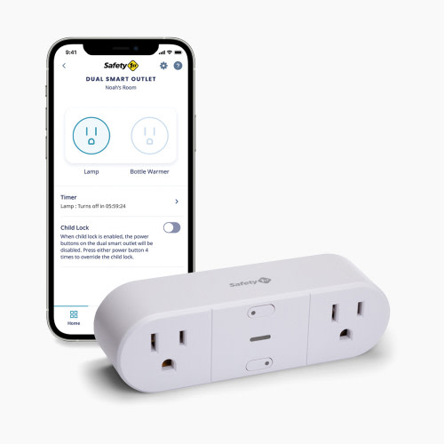 Safety 1st Connected Nursery Dual Smart Outlet