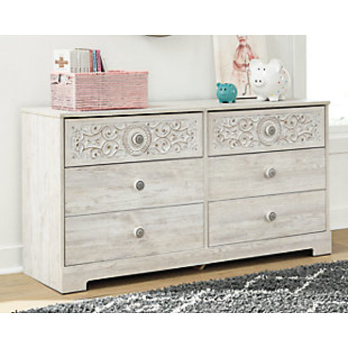 Paxberry 6 Drawer 53" Dresser