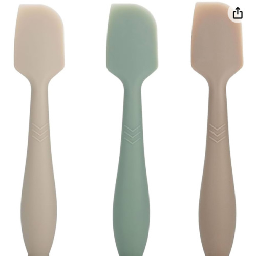 Baby Diaper Cream Spatula - Baby Diaper Rash Cream Applicator for Butt Paste Diaper Cream - Newborn Baby Essentials (green, pink)