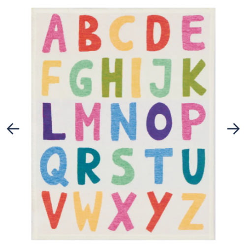 ABC Blanket (Mini)