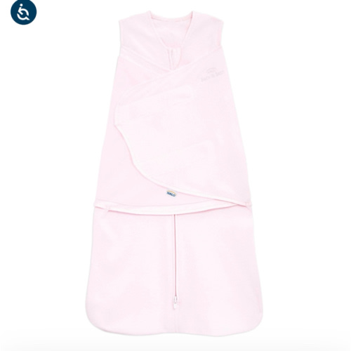 Pink Cotton Muslin Swaddle - Newborn | HALO