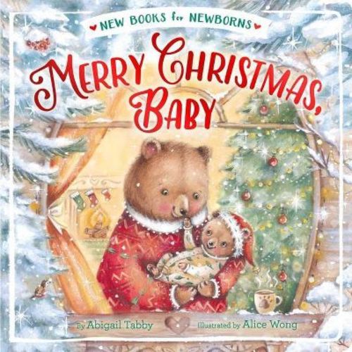 Merry Christmas, Baby - (new Books For Newborns) By Abigail Tabby (board Book)