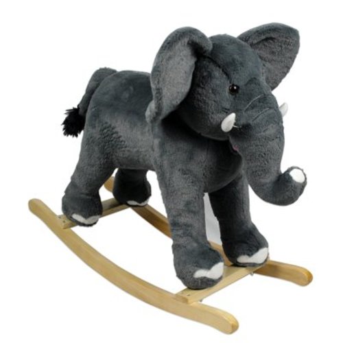 PonyLand Plush Elephant Rocker – Toddlers , Age Group 3 Years and up