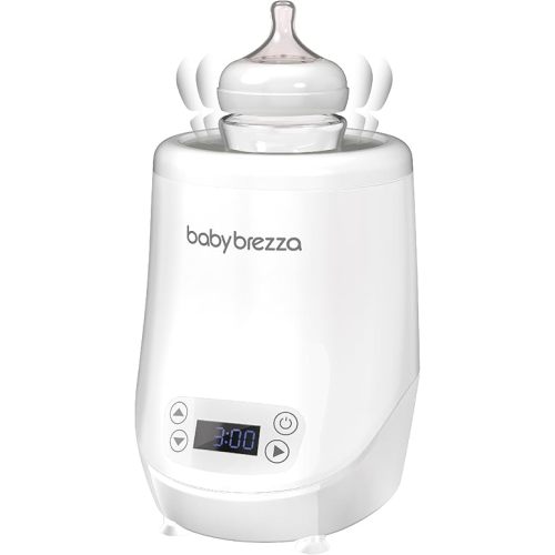 Baby Brezza AirSwirl Baby Bottle Warmer - Waterless Warmer Safely Warm Breastmilk and Formula, Preserving Nutrients