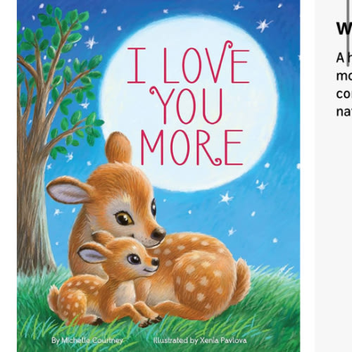 I Love You More - Children's Padded Board Book