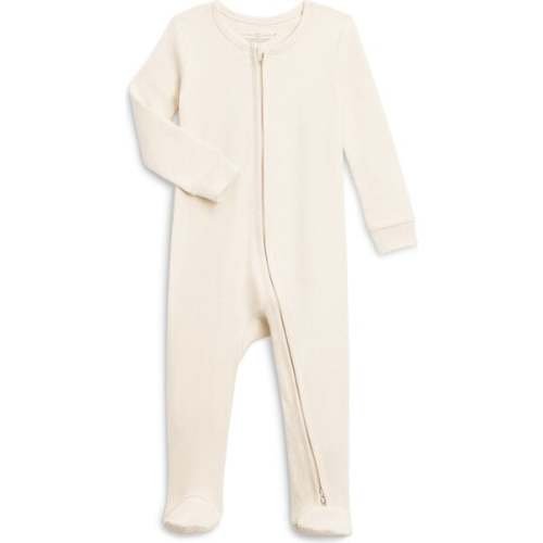 Peyton Zipper Sleeper, Natural - Colored Organics | Maisonette