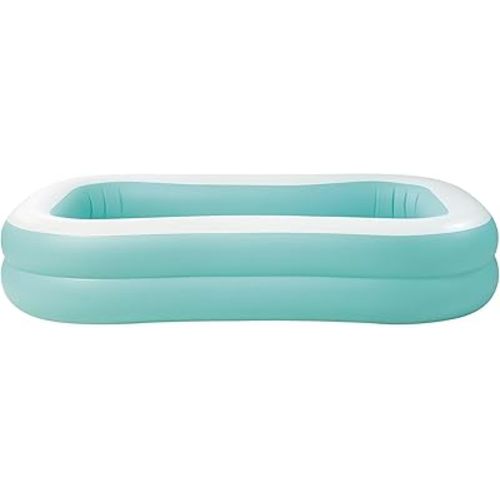 Intex 57181EP Swim Center Inflatable Family Pool: 159 Gallon Capacity – 90" x 60" x 19" – Color May Vary