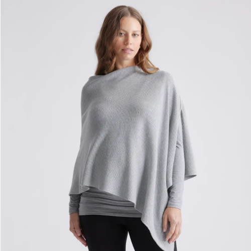 Lightweight Cotton Cashmere Nursing Shawl