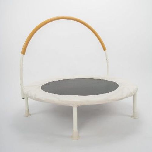 HomeStock 36 inch Indoor and Outdoor Toddler Trampoline with bungie cords, Powder Coated Rust Resistant, Perfect for Young Children