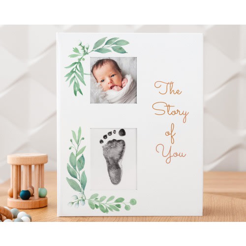Baby Memory Book and Baby Photo Album, Baby Book Girl Boy Gender Neutral, Pregnancy Journal, Baby Scrapbook, Baby Keepsake, Baby Shower Gift