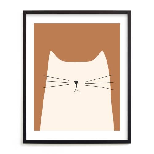 House Cat Limited Edition Nursery Art Print by Coit Creative
