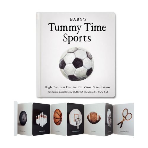 Baby's Tummy Time Sports - (Tabitha Paige Children's Book) by Tabitha Paige (Board Book)