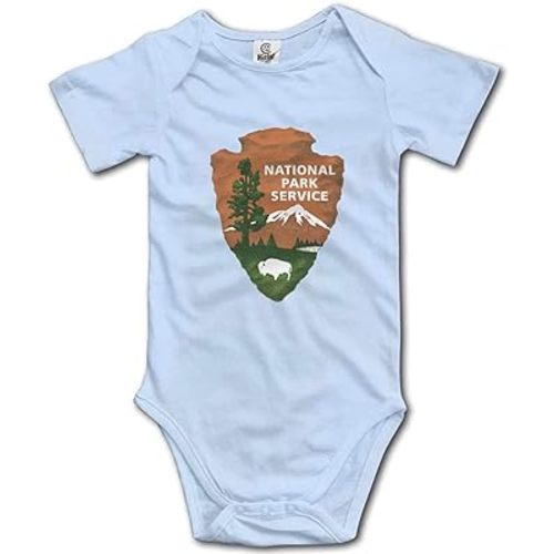 National Park Service Short Sleeve Baby Bodysuit Toddler Rompers Onesie Unisex
