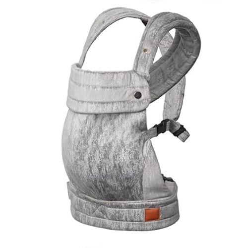 ·NEST BLANCHE· Baby Carrier for Newborn to Toddler, Ergonomic Backpack Design, Front and Back Facing Options, Grey
