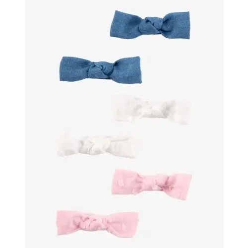 Baby 6-Pack Bow Hair Clips - OshKosh | Carter's