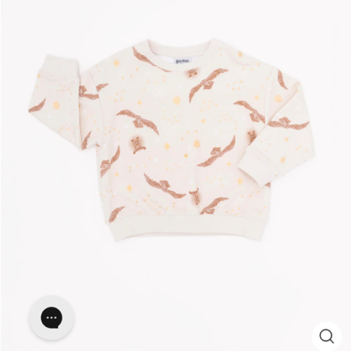 Harry Potter™ Hedwig’s Flight Crew Neck Sweatshirt