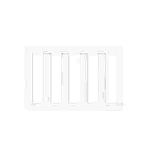 Graco Toddler Bed Conversion Kid's Safety Guardrail (Slats), Baby Crib Rail, White