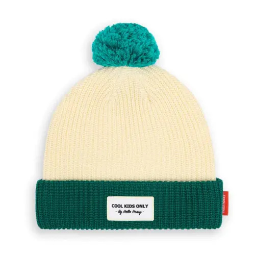 Hello Hossy - Organic Cotton Block Cap - Forest Green | Smallable