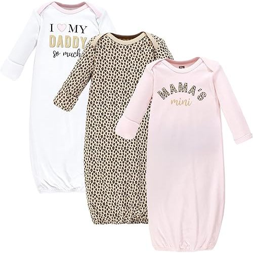 Hudson Baby baby-girls Cotton Gowns