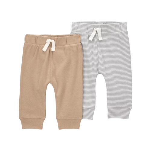 Carter's Child of Mine Baby Boy Pants, 2-Pack, Sizes Preemie-18 Months