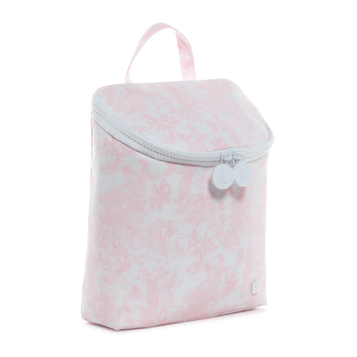 Take Away Insulated Lunch Bag Bunny Toile Pink