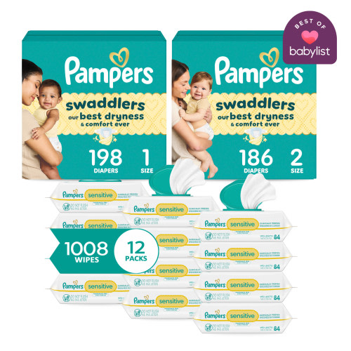 Pampers Swaddlers Starter Kit (2 Month Supply)
