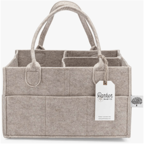 Parker Baby Company Diaper Caddy- Large Oatmeal
