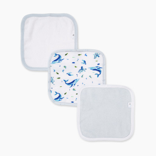 Baby 12pk Washcloth Set - Cloud Island™ White