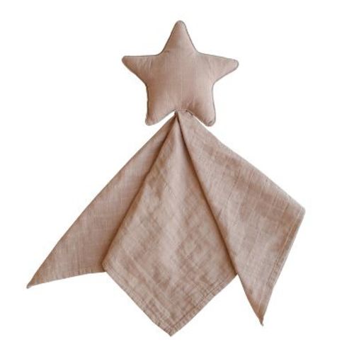 Mushie Star Lovey Crib Toy - Natural