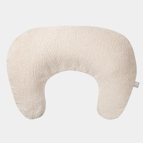 New Boppy Nursing Pillow Luxe- Color Oatmeal Boucle