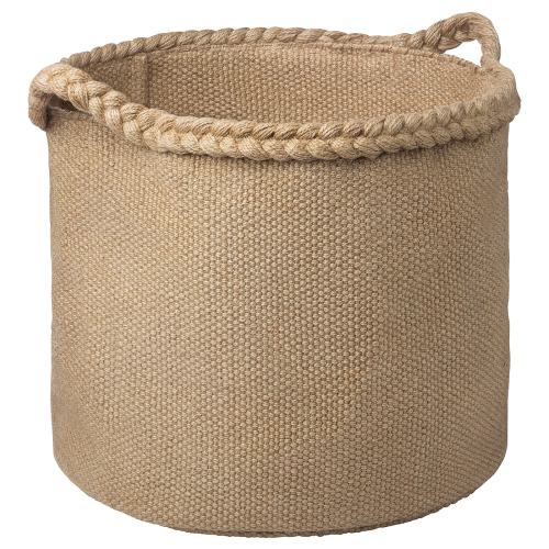 MÄVINN Basket - jute/braided 14 ½x13 ¾x13 ¾ "
