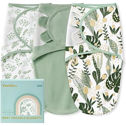 Yoofoss Baby Swaddles Adjustable Breathable Swaddle Sleep Sack