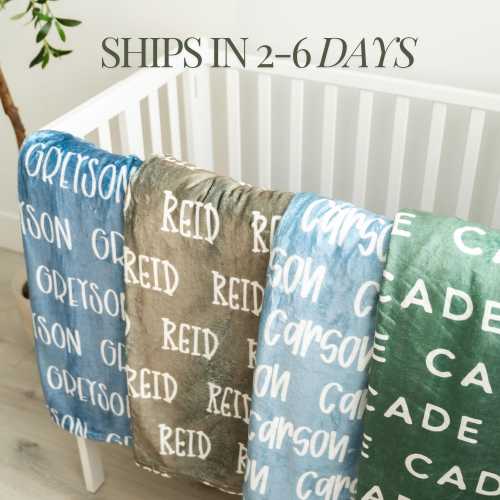 Personalized Name Blanket Baby Girl Gift For New Mom Name Blanket Baby Boy Gift Baby Blanket Kids Blanket Personalized Gift Kid Blue Blanket