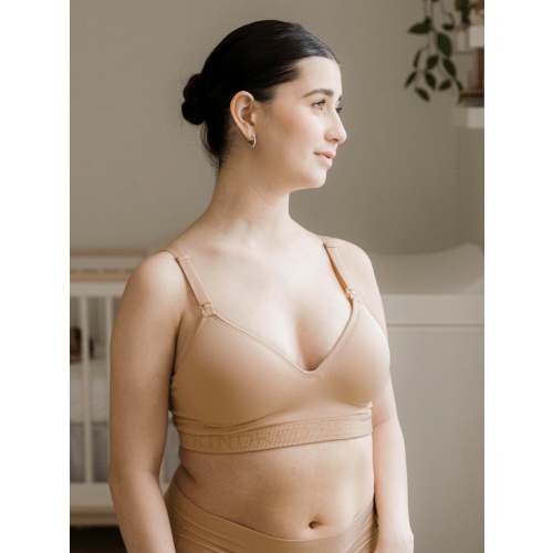 Signature Sublime® Contour Maternity & Nursing Bra | Beige