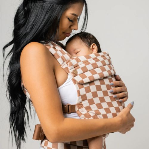 The Monarch Carrier - Mocha Check – Mabē