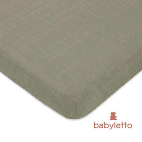 Babyletto Mini Crib Sheet in GOTS Certified Organic Muslin Cotton – DaVinci Baby