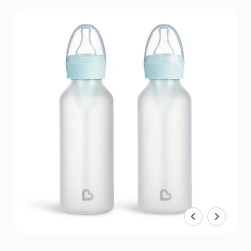 Bond® Silicone Glass Bottle 4oz or 8oz, 2pk | Munchkin
