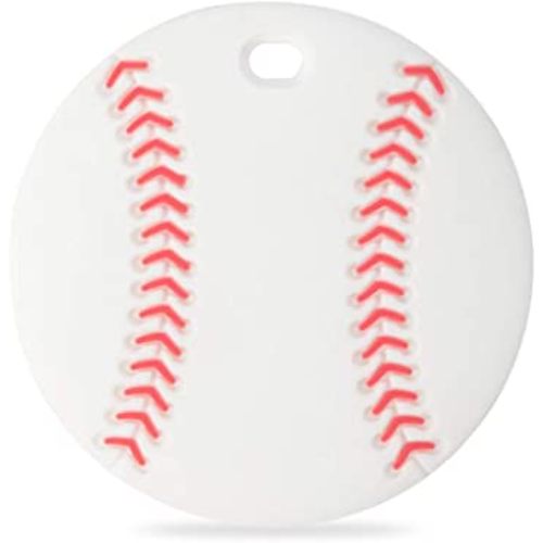 Sports Ball Series Baby Teething Toys,Food Grade Silicone Chew Teether for 3 Months+ Infant Boy and Girl,Toddler Sensory Chewing Teether,BPA Free (Baseball)