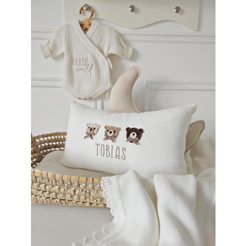 Personalised Baby Cushions, Baby Nursery Gifts, Baby Shower Gifts, Birth Announcements, Neutral Nursery Decor, Baby Boy Gift, Cot Bed Pillow