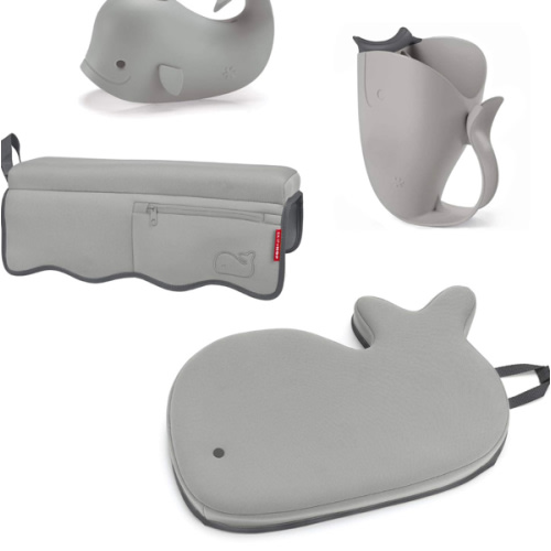 Amazon.com: Skip Hop Moby Baby Bath Essential Set, Grey