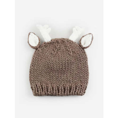 Hartley Deer Hand Knit Hat