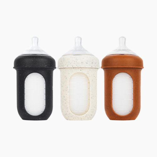 Boon NURSH Silicone Pouch Bottles - Speckle
