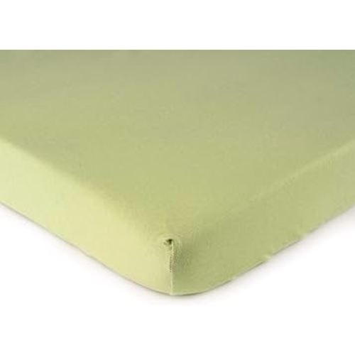 SheetWorld Baby Fitted Bassinet Sheet Fits Nuna Mixx 12 x 29 inches, 100% Cotton Jersey Hypoallergenic Sheet, Unisex Boy Girl, Solid Sage, Made in USA