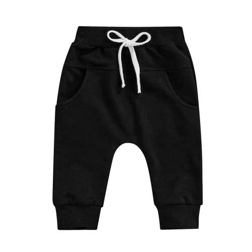 Little Boy Black Solid Pants
– The Trendy Toddlers