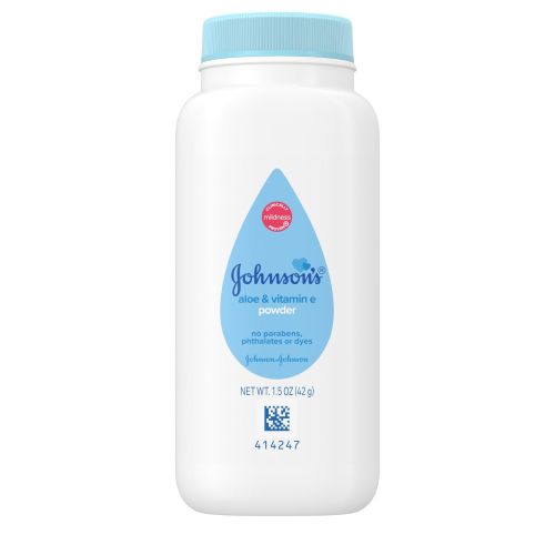 Johnson's Aloe and Vitamin E Powder, 1.5 OZ