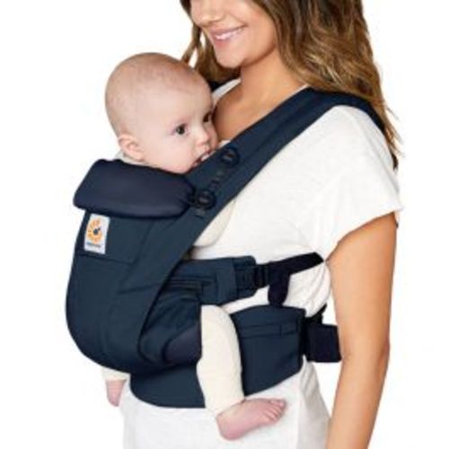 Ergobaby Omni Dream Baby Carrier – SoftTouch Cotton: Midnight Blue