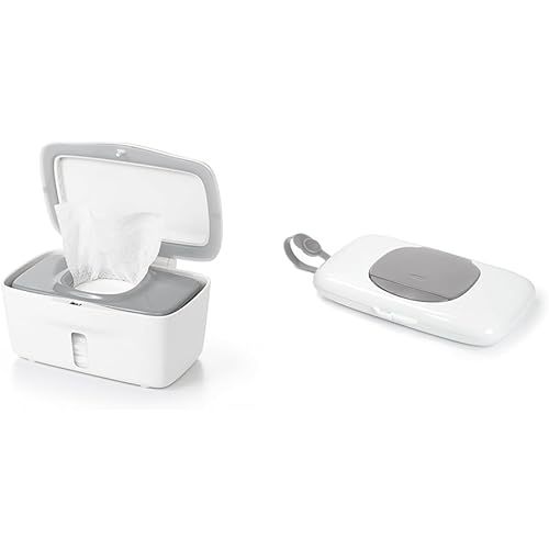 OXO Tot Wipes Dispenser and On-The-Go Wipes Case - Convenient Diapering