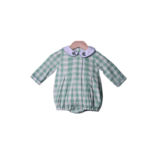 Bullion Mint Linen Gingham Turkey Bubble