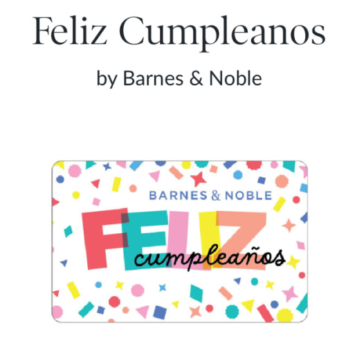 Feliz Cumpleanos by Barnes & Noble | 9780594240174 | Gift Card | Barnes & Noble®