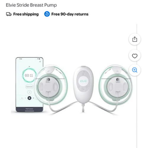 Elvie Stride: Hospital-Grade Electric Breast Pump